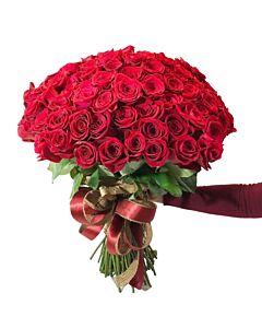 Maxi Buquê 100 Rosas Importadas 