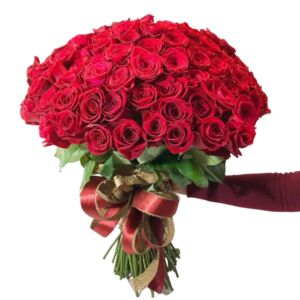 Maxi Buquê 100 Rosas Importadas 
